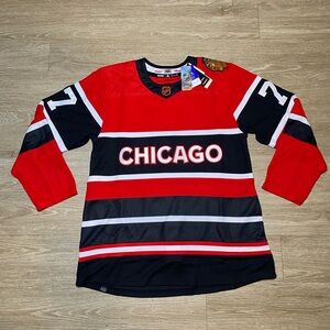 Authentic Adidas‎ Chicago Blackhawks Kirby Dach #77 NHL Jersey Men's Size XL 54